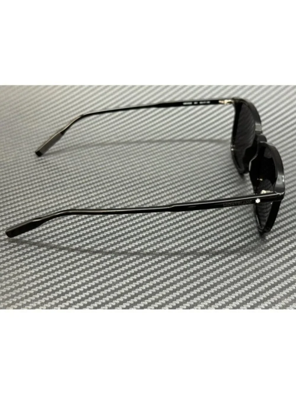New Mont Blanc Men  Black Sunglasses  53- 17- 150